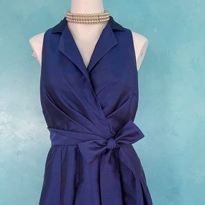 Jones New York royal blue party dress